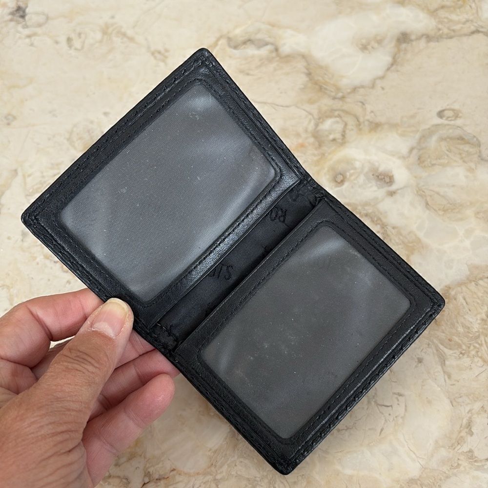 Roots Leather Card Wallet - Picture 7 of 8